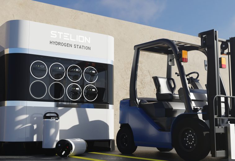 STELION Station and STELION Powertrain for logistic-Hydrogen-Warehouse