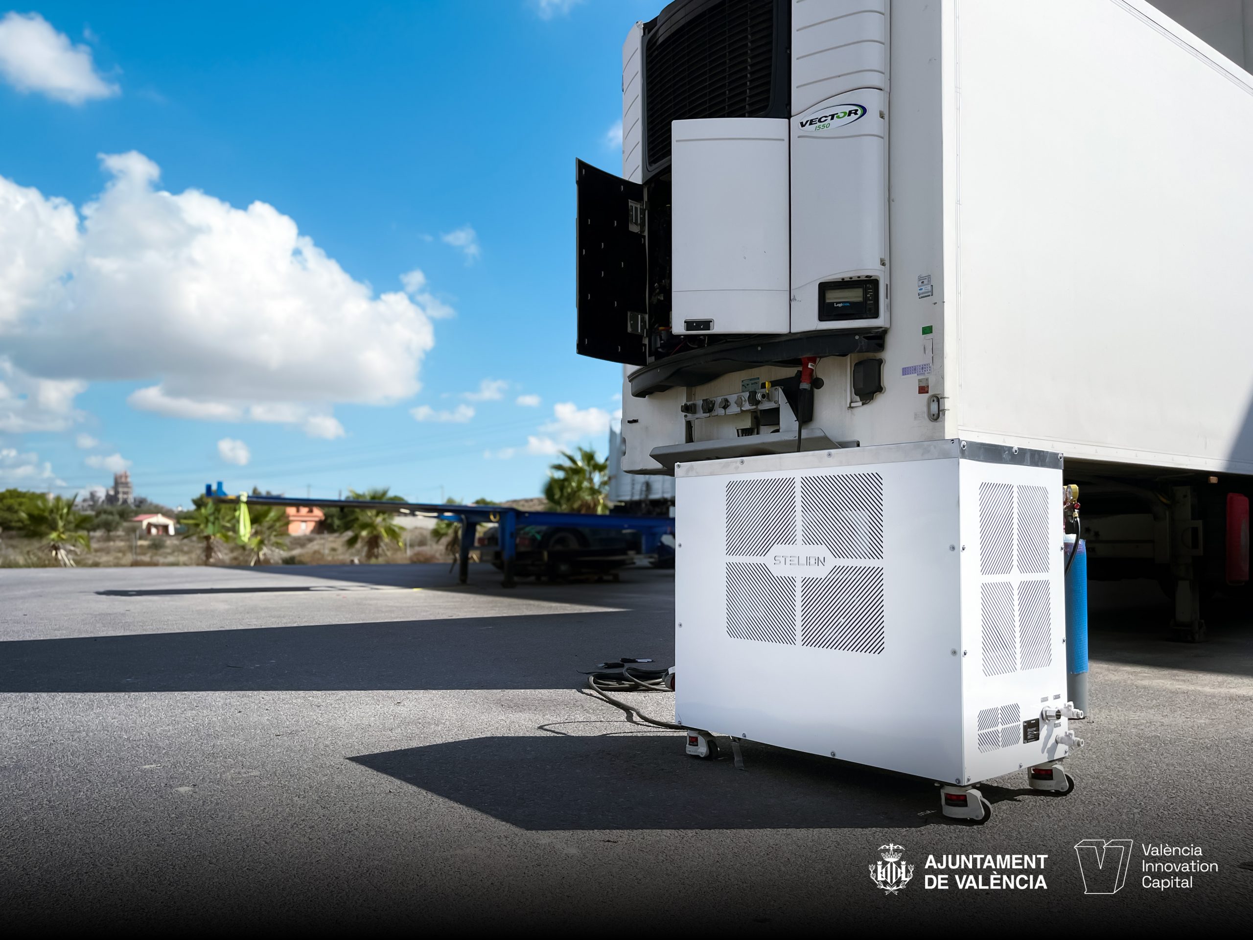 Hydrogen solution for refrigerated transport